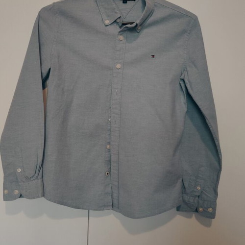 Tommy Hilfiger boy's shirt size 140 turquoise like new