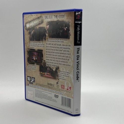 DaVinci Code PS2 game like new with manual
