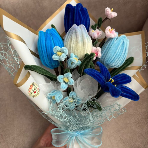 Chenille bouquet new