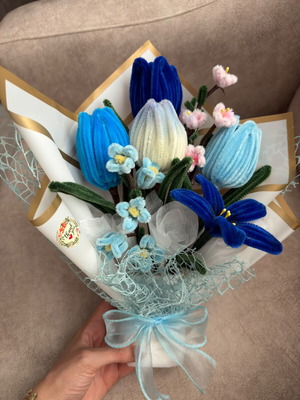 Chenille bouquet new