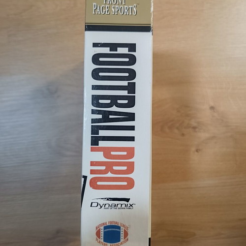Front Page Sport Football Pro PC game used, big box edition