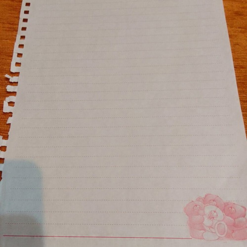 Forever friends letter paper in excellent condition
