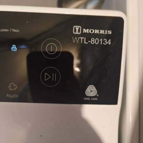 Morris washing machine 7 kg top load, 40 cm width