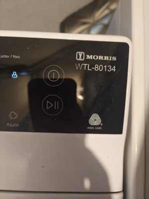 Morris washing machine 7 kg top load, 40 cm width