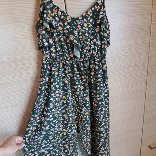 Shein dress, colorful green, size S