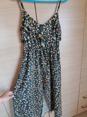 Shein dress, colorful green, size S
