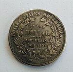 USA TRADE DOLLAR 1871