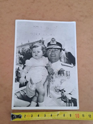 Vintage photo of royal family used