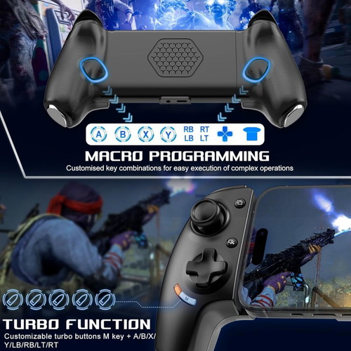 arVin Mobile Gaming Controller USB-C for Android and iPhone