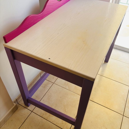 Children's desk used, dimensions 1.20x0.65x0.70 m