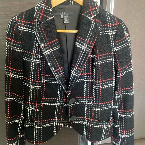 Bouclé short jacket new, lined, Spanish origin size S