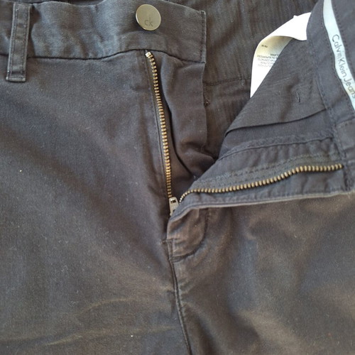 Calvin Klein Jeans men's chino shorts, dark blue