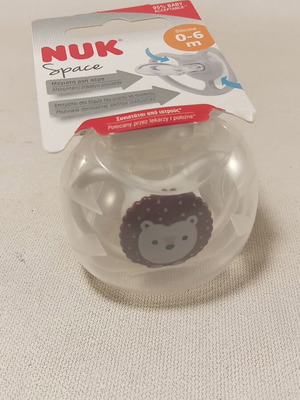 Πιπίλα NUK Space σιλικόνης 0-6 μηνών, καινούργια, σφραγισμένη
