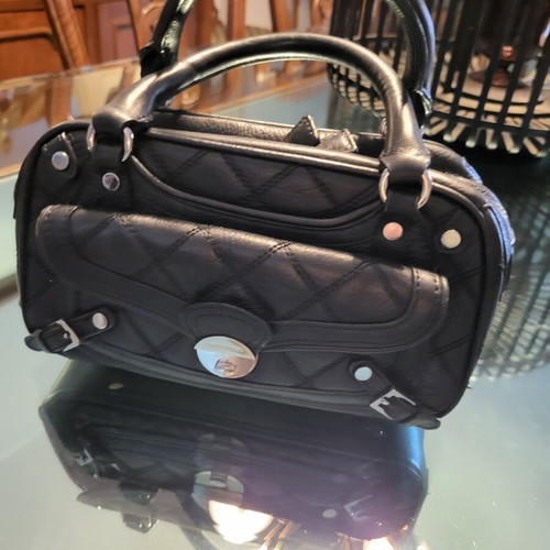 Karen Millen vintage hand bag like new, black