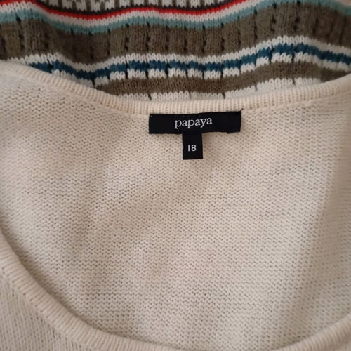 Papaya knitted women's dress size M used