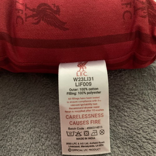 Liverpool seat cushion, authentic boutique, 40x40 cm
