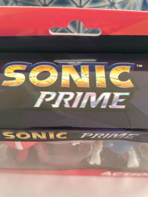 Sonic Prime Action Figures Set with 2 Memory Games and Album Gift