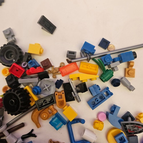 Assorted loose toys used, as shown in photo