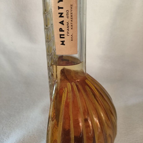 Bouzouki vintage brandy bottle, new