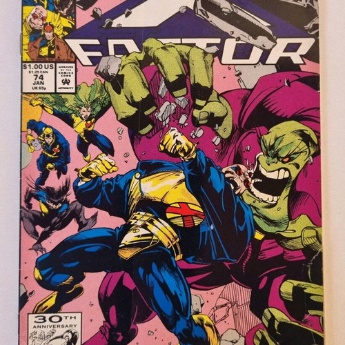 X-Factor #74 Marvel used