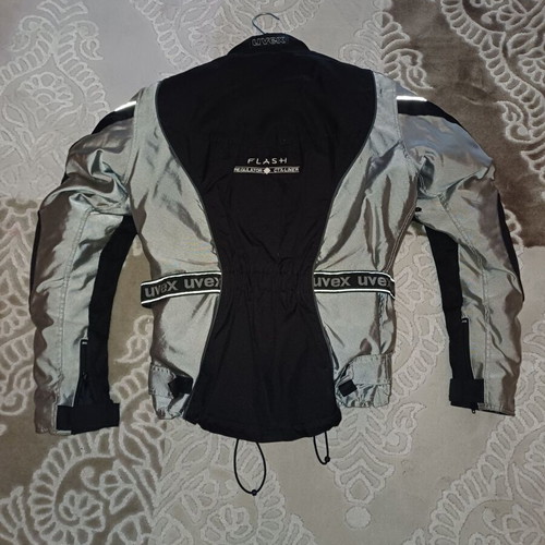 Uvex fabric motorcycle jacket used
