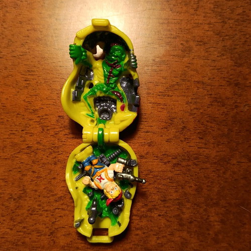 Mighty Max toys used, pack of two collectible items