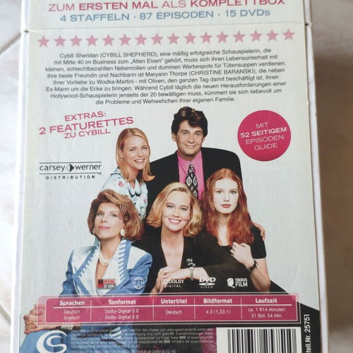 Cybill complete series DVD box set, 4 seasons