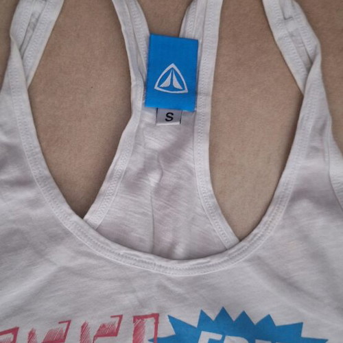 TShirt Firefly used, women's summer top size S white