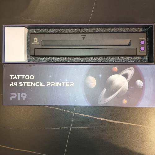 Thermal tattoo printer like new for thermal paper stencil