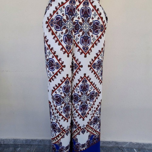 Boho pants Zara like new, multicolor, size M