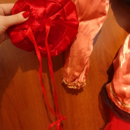 Children's Poppy Carnival Costume like new 1-2 years vintage