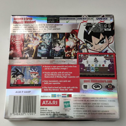 Duel Masters Senpai Legends Limited Edition Game Boy Advance new