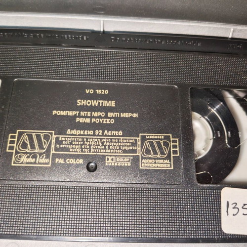 Showtime VHS used with plastic case and cover