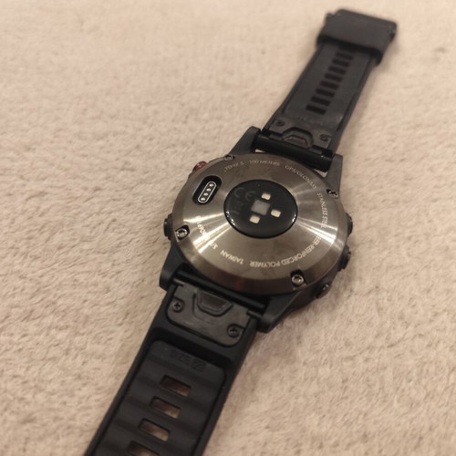 Garmin Fenix 5 smartwatch used, Slate Grey, stainless steel, Gorilla Glass 47mm