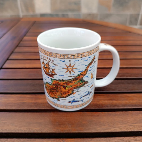 Mug from Cyprus new, 300 ml