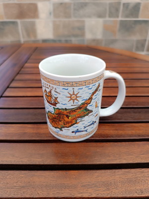 Mug from Cyprus new, 300 ml