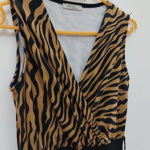 FN Fashion women's jumpsuit like new, black and brown, sizes S/M