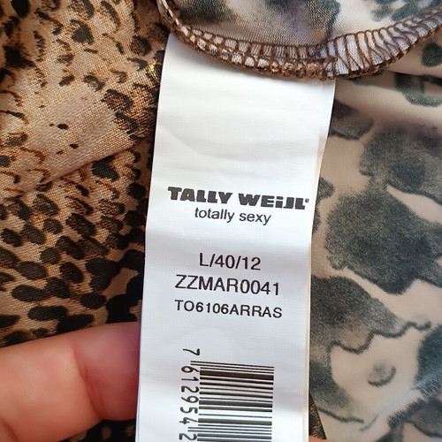 Mini dress Tally Weijl Large like new