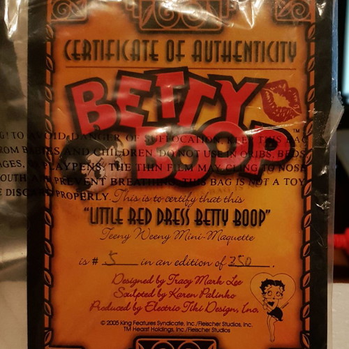 Betty Boop Electric Tiki collectible figure new