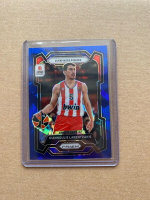 Panini EuroLeague Prizm Λαρεντζακης /125 Ολυμπιακος