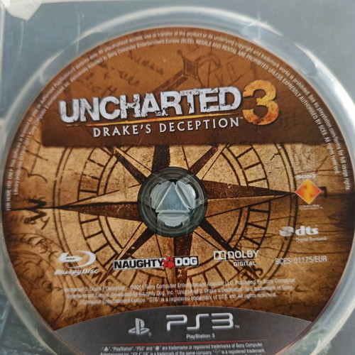 Uncharted 3 Drake's Deception PS3 like new in Greek