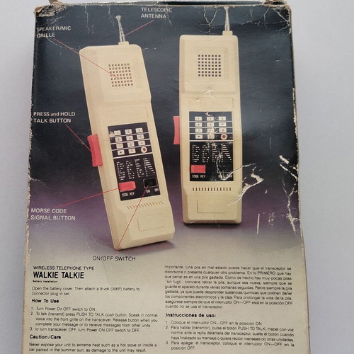 Walkie Talkies Combat used in original box