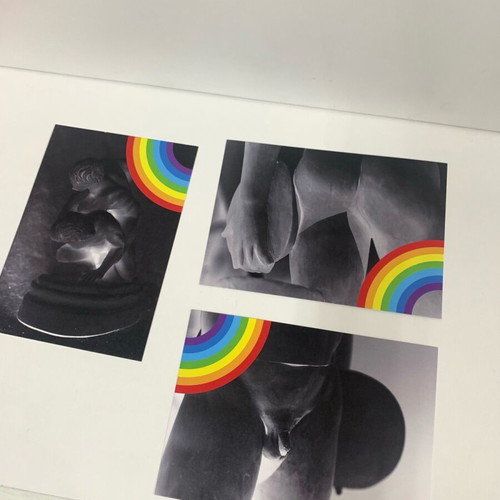 Rainbow Box collectible unique box with 23 signed photos of ancient Greece like new