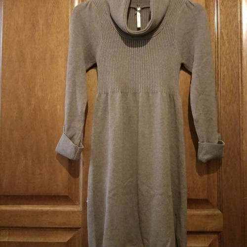 Mayoral knitted kids dress like new, beige, size 14