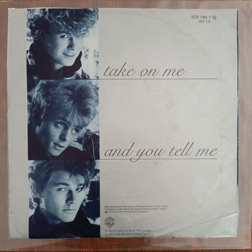 A-ha Take On Me 7'' EP vinyl used, pop