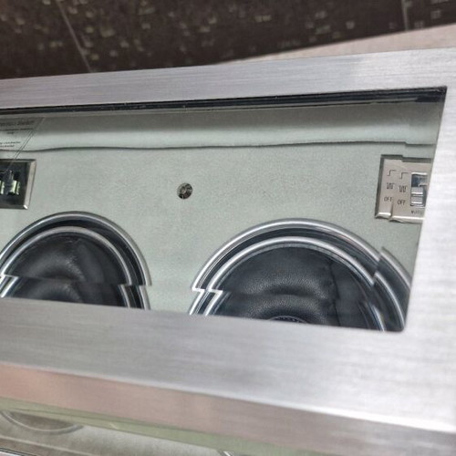 Rapport of London Twin Watch Winder like new, glass and carbon fiber