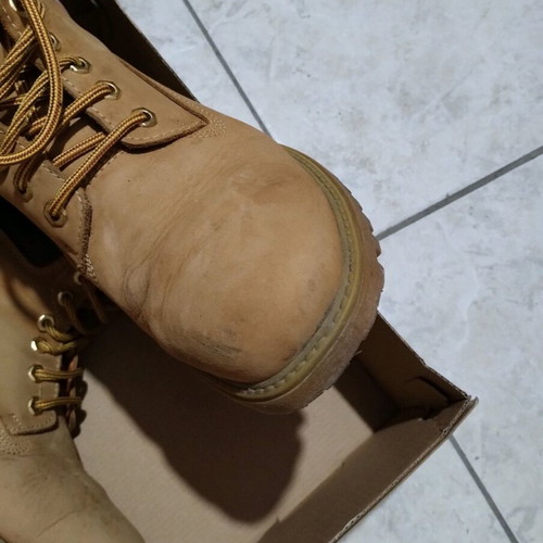Lumberjack boots size 42 used, beige