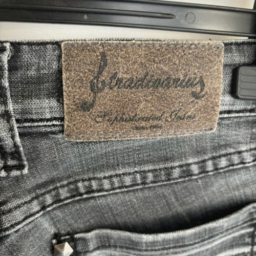 Stradivarius grey jean like new, size S