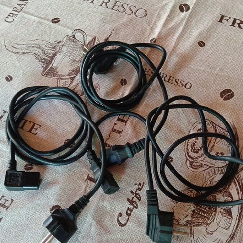 Power supply cables used, pack of 3