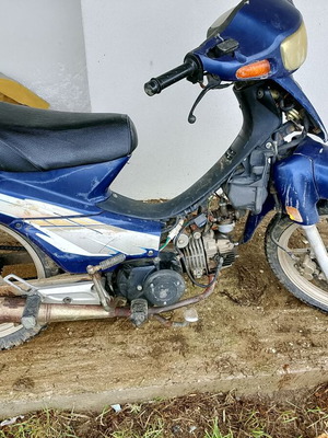 Dayang DY 125A DISC 125cc moped used, blue, semi-automatic